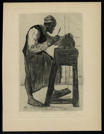 Heliogravure Le rémouleur exsteens 883.3