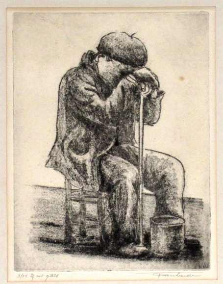 Fernand Van Lierde, Belgische schilder en etser