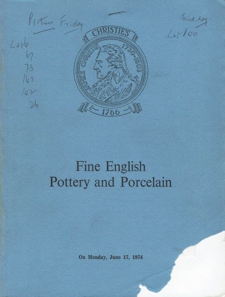 52. Fine English Pottery and Porcelain
