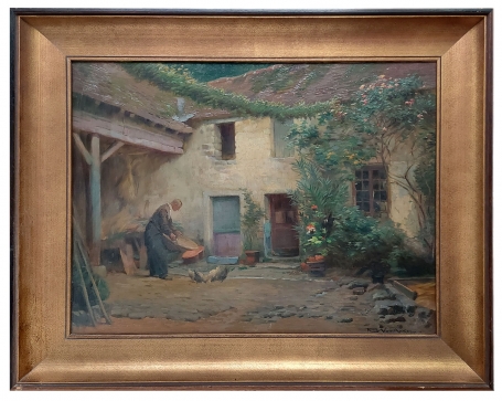 Cour de Ferme à Barbizon France