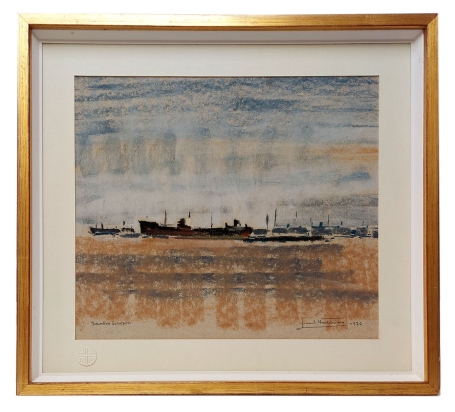 Pastel, gezonken schepen 1976