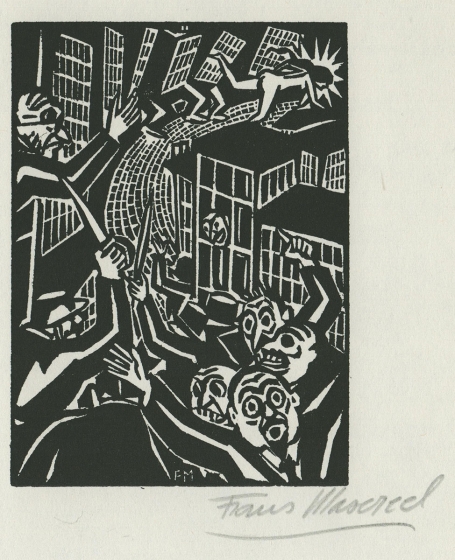 Kunstwerk van frans Masereel kopen