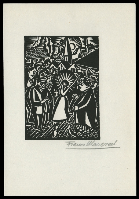 Houtsnede 40/83 :  L'Idée