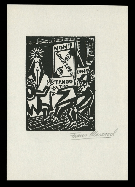 Houtsnede 54/83 :  L'Idée