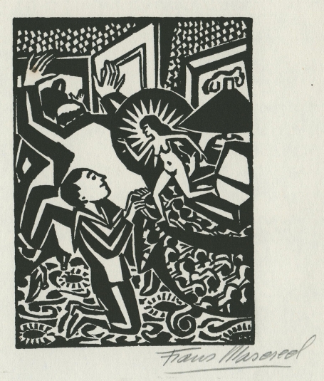 Woodcut van Frans Masereel kopen