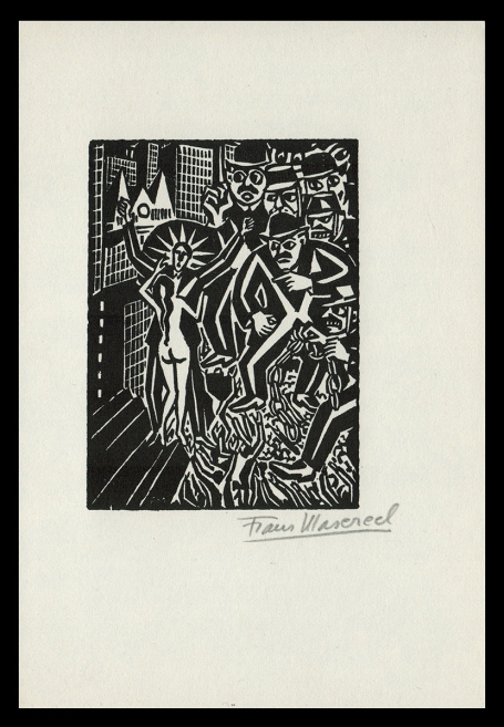 Houtsnede 26/83 :  L'Idée