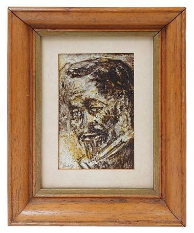 kleine tekening, man met baardje