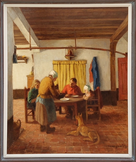 Kunstwerk op paneel van Frans Van Giel kopen