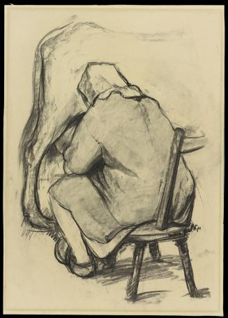 Tekening van de tekenaar Frans Van Giel kopen