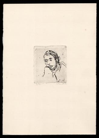 Ets, zelfportret 6/35