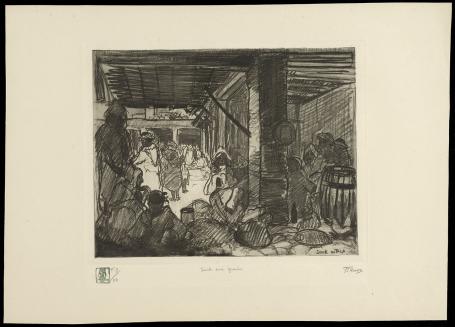 Maroc, Souk aux grains, Souk outala 1928 7/50