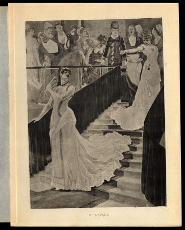 Heliogravure L'Attrapade 1908 Exsteens 922