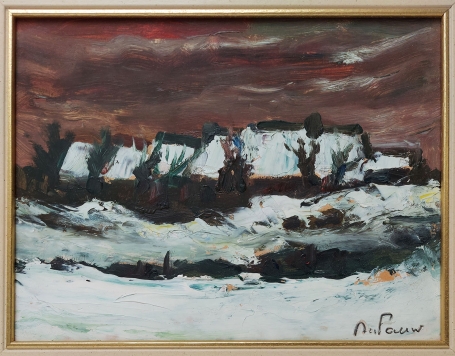 Schilderij, winterlandschap kopen van Gabriel De Pauw