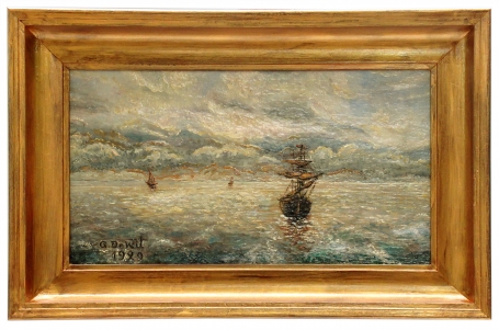 Schilderij van Belgische schilder Gaspard De Wit