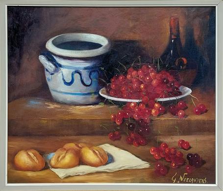 Schilderij van de Belgische kunstenaar Gaston Noelanders