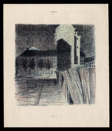 Het huis met het scheve schutsel voor