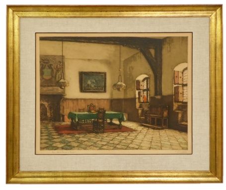 De raadszaal te Damme (90/350)