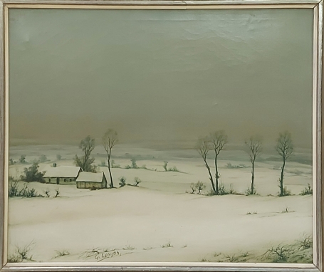 Winterlandschap van Gies Cosyns