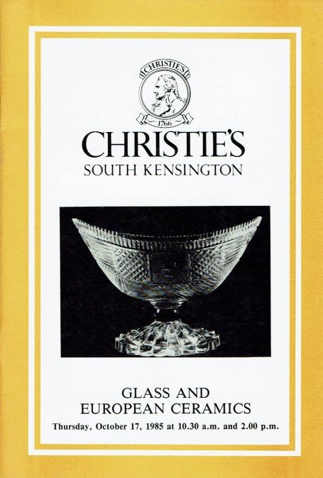 21. Glass and European Ceramics