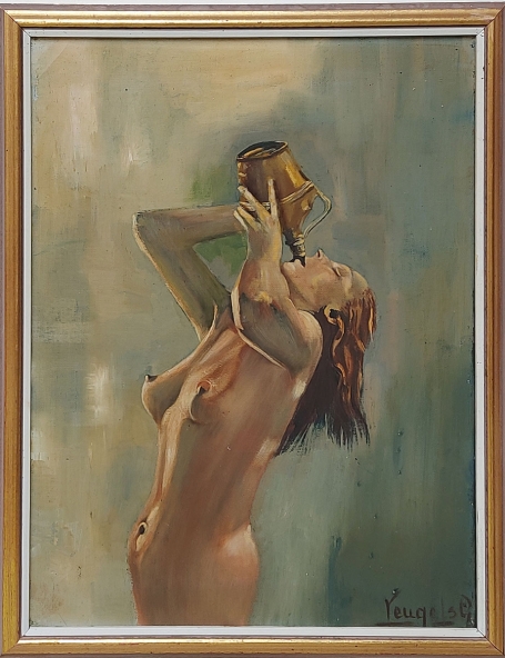 schilderij van Belgische kunstschilder Georges Teugels kopen