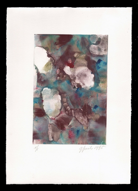 Gekleurd abstract grafisch werk 1/1 1995