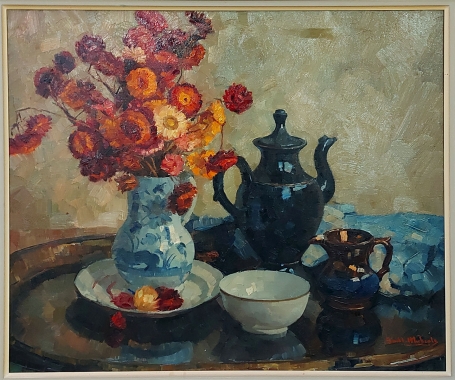 Schilderij van de Belgische kunstschilder Guillaume Michiels