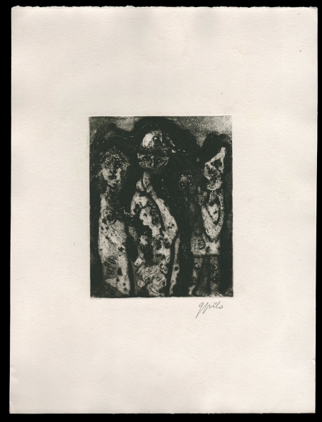 Familie buiten in de winter