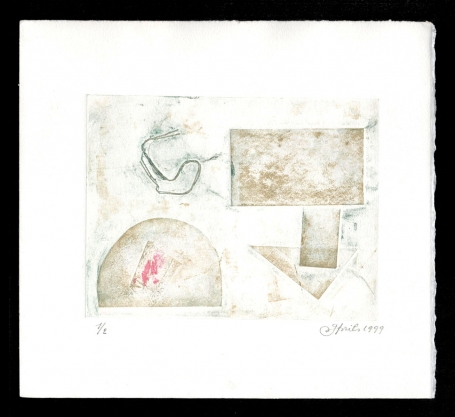 Abstract, gemengde techniek 1999 1/2