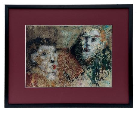 Schilderij van Belgische kunstenaar Harry Buyck