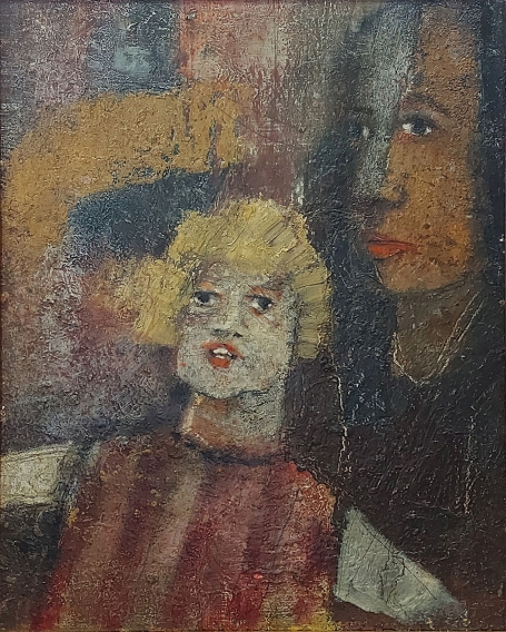 Schilderij van kunstschilder uit Antwerpen Harry Buyck