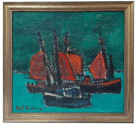 Zeilboten op de Noordzee