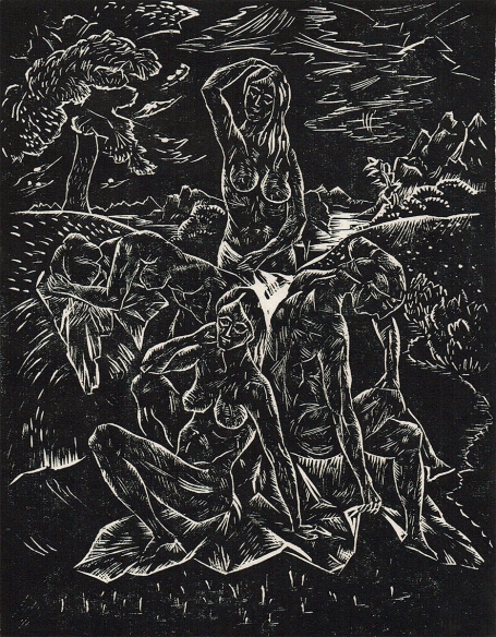 Woodcut from Franz Emanuel Hecht