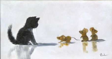 Poesje met muisjes