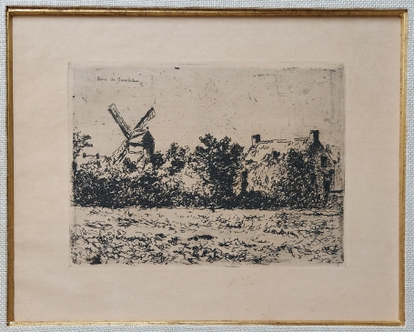 Een ets van Henri De Braekeleer kopen