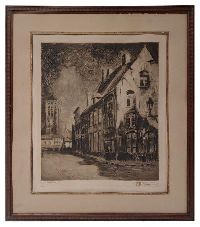 Fumes Grande Place 1923 45/100