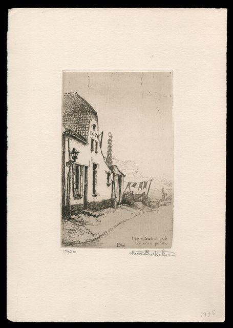 Uccle Saint Job Un coin perdu 1946 154/200