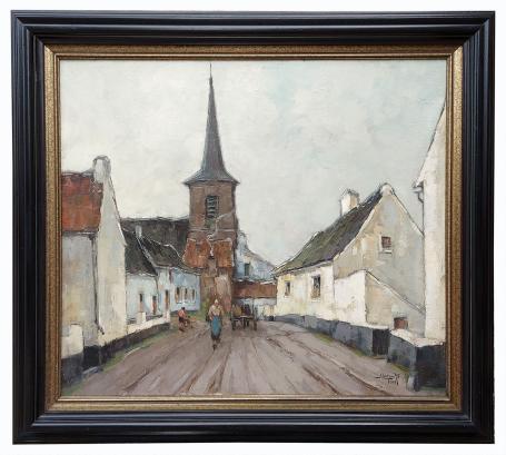 Schilderij uit 1949 van de Belgische  kunstenaar Joseph Lemaire kopen