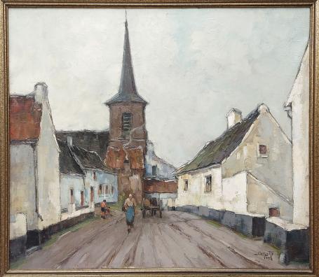 Schilderij van de Belgische schilder Joseph Lemaire kopen