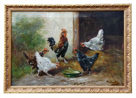 Schilderij van de Belgische kunstschilder Paul Schouten kopen