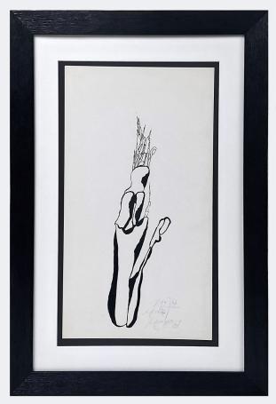 De bizarre opgestoken hand uit 1974 (11274)