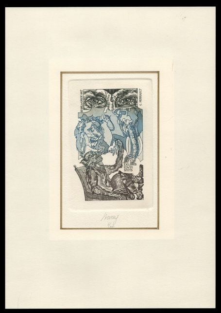 Ex Libris Edwin Smits 1996 6/100