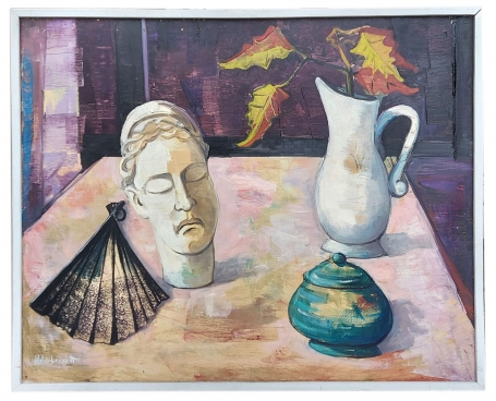 Stilleven met beeld 1963