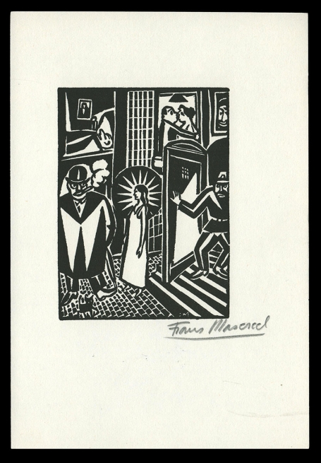 Een houtsnede van Frans Masereel kopen