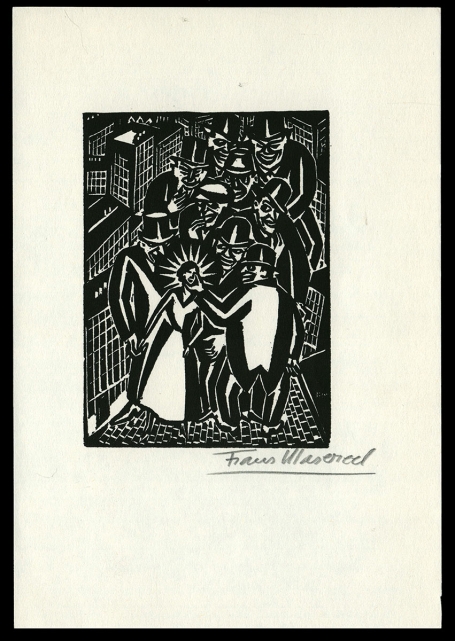 Houtsnede 35/83 :  L'Idée