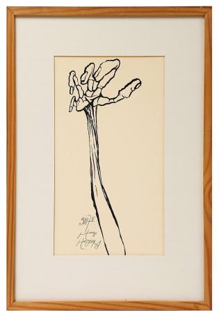 Pentekening D Handen 1974