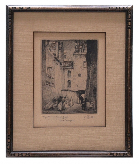 Impasse de la maison rouge du camarade Jacob nouvel an 1951