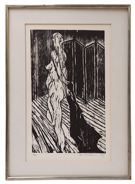 Staande naakte dame 1987 7/15