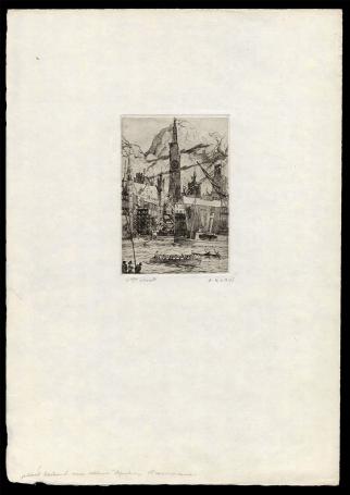 Antwerpen vanop de linkeroever 1ste staat 