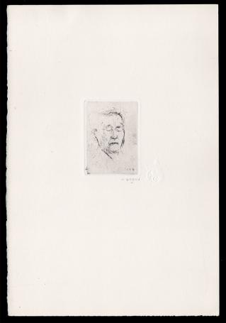 Kleine ets, oudere dame