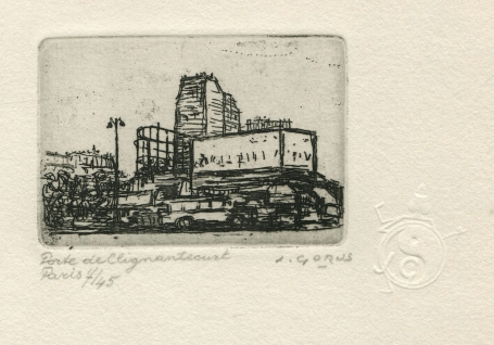 Porte de Clignantcourt  Paris 7/45